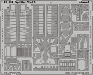 Eduard 73431 Spitfire Mk. IX 1/72 ITALERI – image 2
