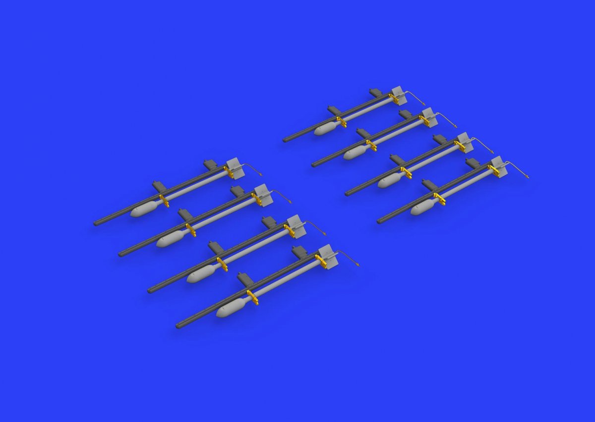 Eduard 648450 RP-3 60lb rockets for Tempest Mk. V 1/48 EDUARD – image 3