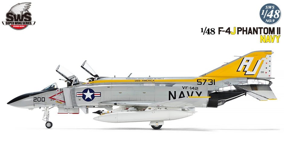 Zoukei-Mura SWS4809 F-4J Phantom II Navy 1/48 – zdjęcie 2