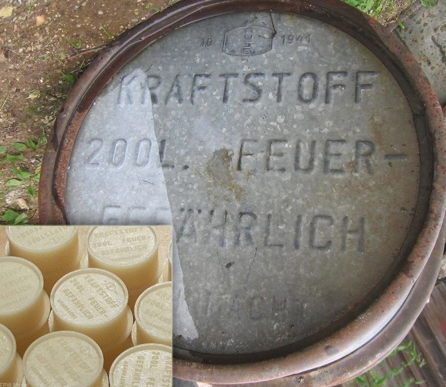 FPW Model 72211 German MAUSER Fuel Barrels (4 pcs.) 1/72