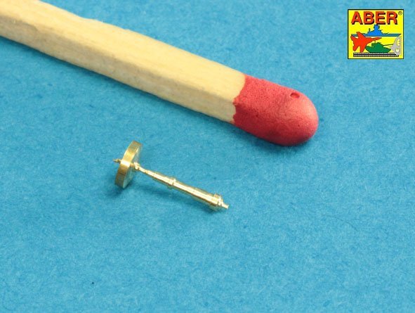 Aber 35L-235 Barrels for British WWI Tank Mk.I Male – 6 pdr. gun x 2pcs. &amp;amp;amp;amp;amp;amp;amp;amp; 8mm Hotchkiss m.1909 x 3 pcs. (1/35) – image 6