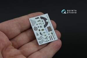 Quinta Studio QD48467 Macchi MC.200 Saetta (Late) 3D-Printed colored Interior on decal paper (Italeri/Tamiya) 1/48 – obrázek 7