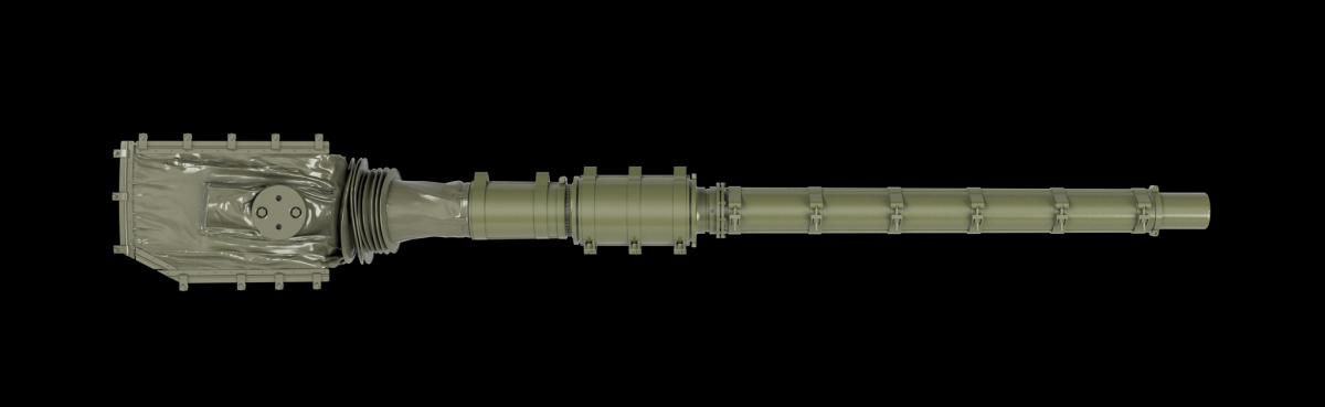 Panzer Art GB35-144 M68 Gun barrel for IDF Merkava 1&amp;amp;2 MBT 1/35 – image 3