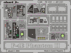 Eduard FE231 F-4E 1/48 Hasegawa