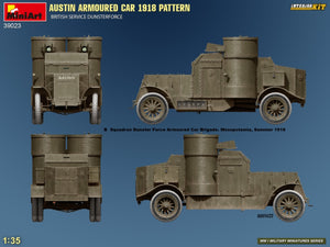 Miniart 39023 AUSTIN ARMORED CAR 1918 PATTERN. BRITISH SERVICE DUNSTERFORCE. INTERIOR KIT 1/35 – obrázek 8