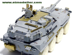 ET Model E35-006 Modern Italian B1 Centauro Tank Destroyer (For TRUMPETER 00386) (1/35) – image 3