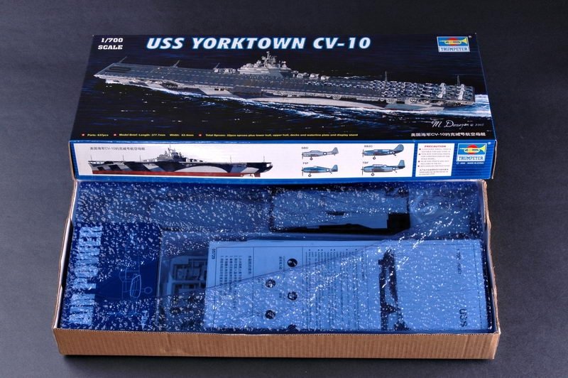 Trumpeter 05729 USS Yorktown CV-10 1/700 – Bild 2