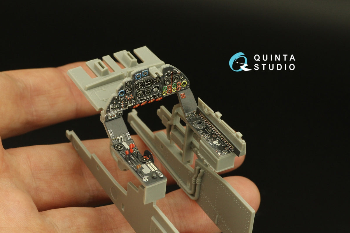 Quinta Studio QD32165 Do 335A-0 3D-Printed &amp;amp; colored Interior on decal paper (Zoukei-mura) 1/32 – Bild 4