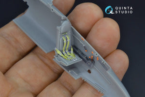 Quinta Studio QD48162 He 162 3D-Printed &amp;amp; colored Interior on decal paper (Dragon) 1/48 – obrázek 2