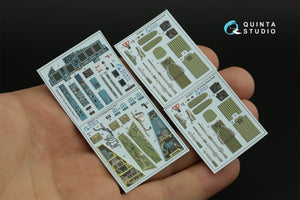 Quinta Studio QD48071 Su-34 3D-Printed &amp;amp; colored Interior on decal paper (HobbyBoss) 1/48 – image 2
