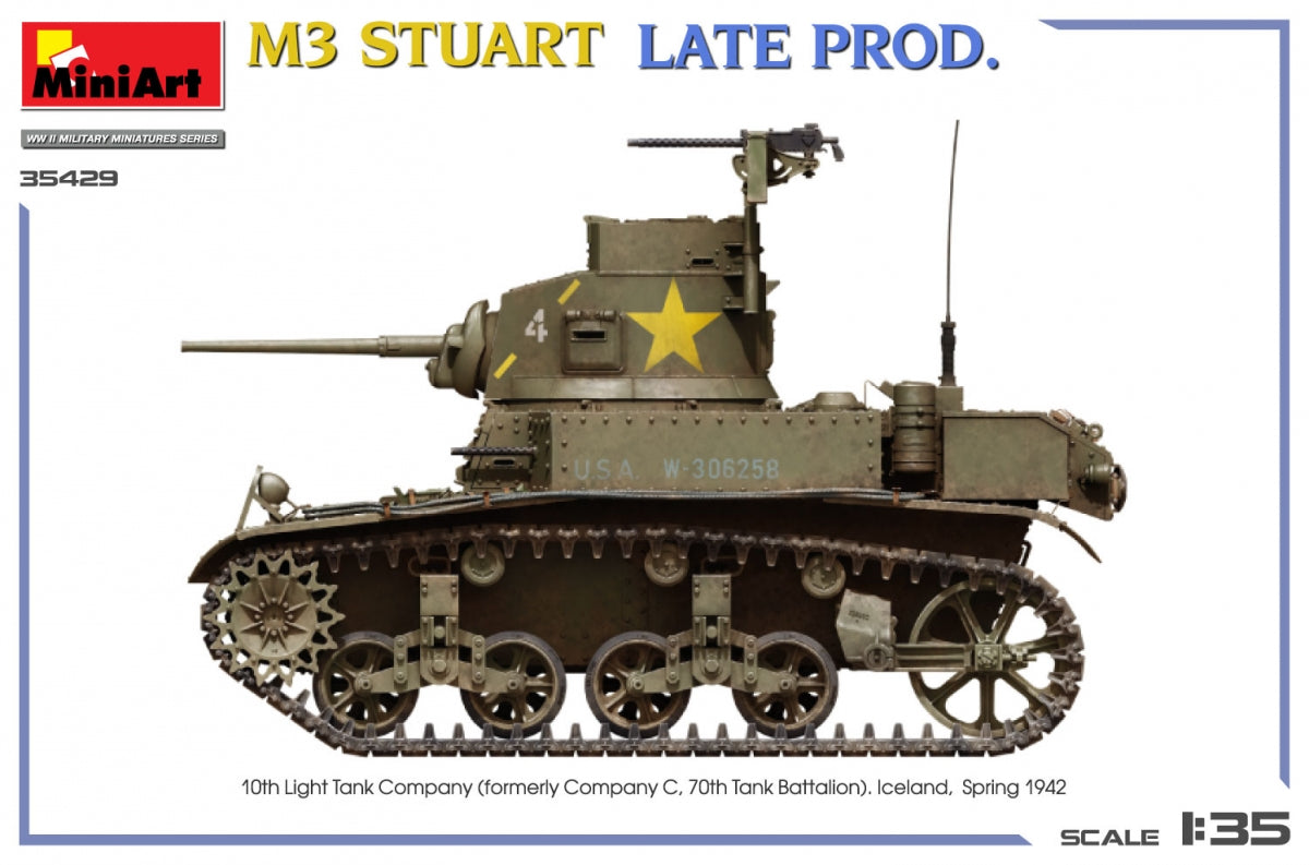 MiniArt 35429 M3 STUART LATE MANUFACTURER INTERIOR KIT 1/35 – image 11