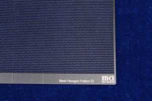 KA Models KA-00006 HEXAGON PATTERN MESH B 0.45mm X 0.3mm – obrázek 3