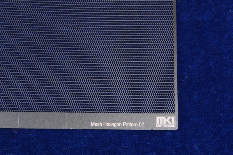 KA Models KA-00006 HEXAGON PATTERN MESH B 0.45mm X 0.3mm – obrázek 3