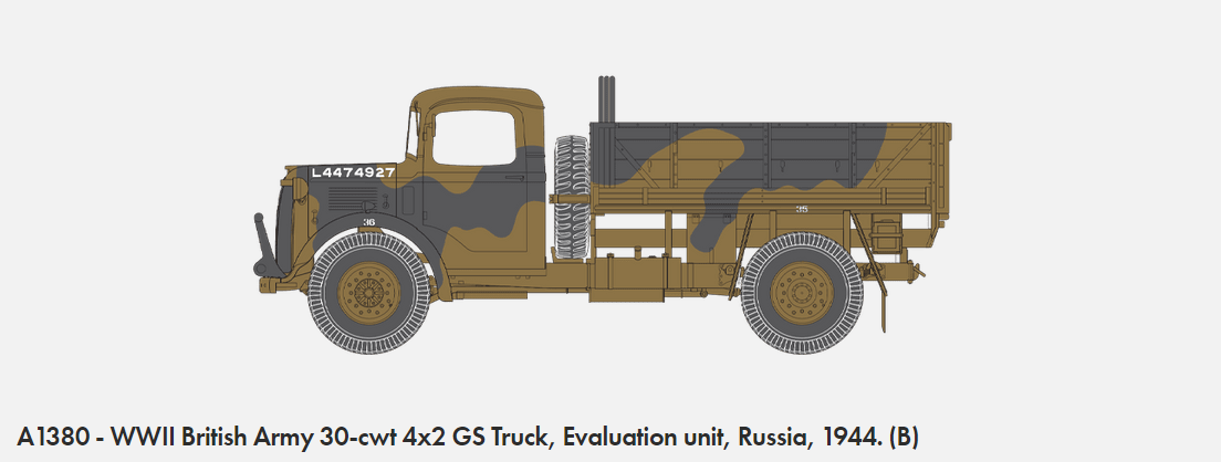 Airfix 1380 Camion GS 4x2 de l&amp;#39;armée britannique de la Seconde Guerre mondiale (échelle 1/35) – image 8