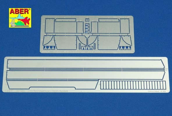 Aber 35153 American M-10 tank destroyer part 3 fenders (ACA) (1/35)