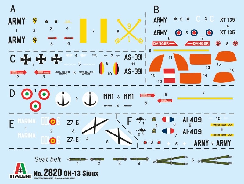 Italeri 2820 OH-13 Sioux 1/48 – image 2