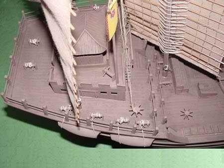 Trumpeter 01202 60cm Chinese Cheng-Ho Sailing Ship 1/200 – Bild 7
