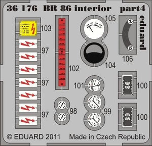 Eduard 36176 BR 86 interior 1/35 Trumpeter – image 4