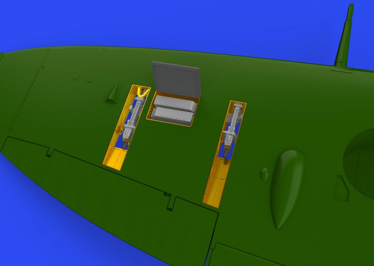 Eduard 648665 Spitfire Mk.Vb gun bays EDUARD 1/48 – obrázek 2