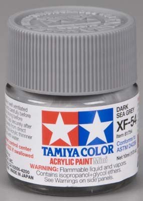Tamiya XF54 Dark Sea Gray (81754) Acrylic paint 10ml – obrázek 3
