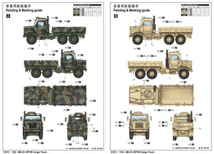 Trumpeter 01011 MK.23 MTVR Cargo Truck 1/35 – obrázek 3