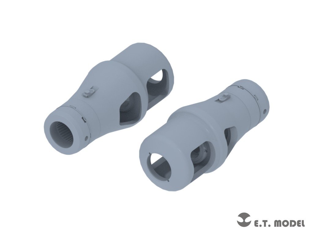 ET Model P35-246 WWII German 88mm KwK/Pak Muzzle Brake(Type.3) 1/35 – image 2