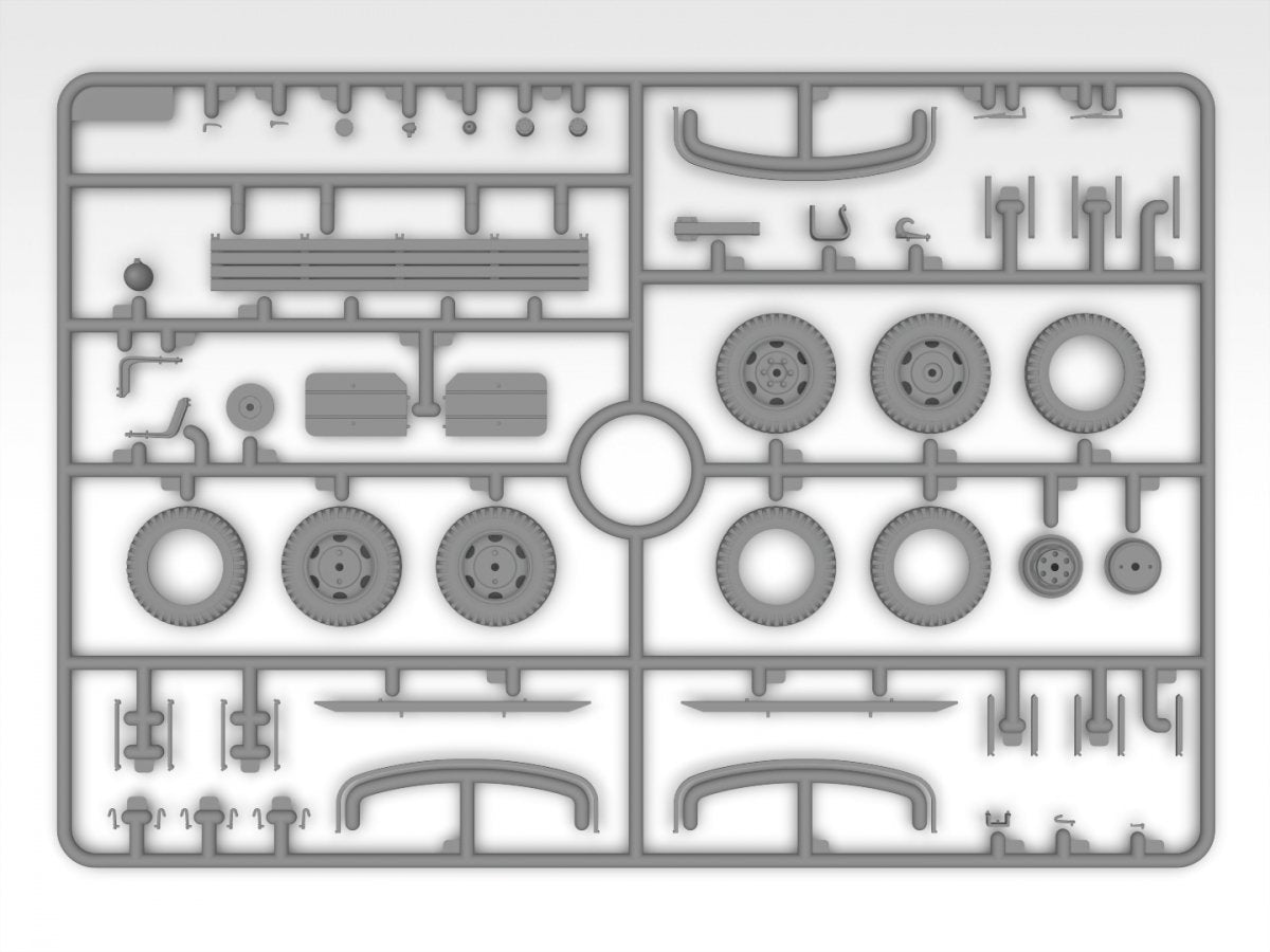 ICM 35593 G7107 WWII Army Truck 1/35 – image 9