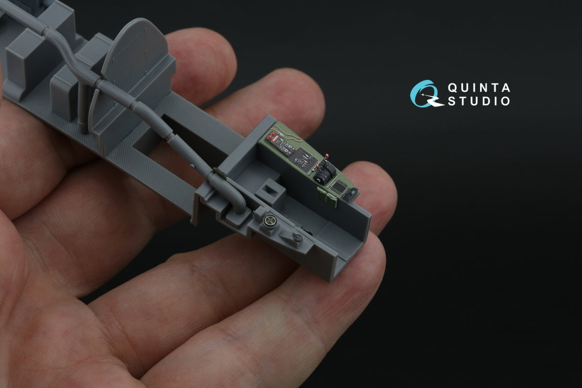 Quinta Studio QDS-48555 Bristol Beaufighter NF.Mk.VI 3D-Printed &amp;amp; colored Interior on decal paper (Tamiya) (small version) 1/48 – image 5