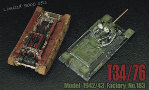 AFV Club 35S57 Soviet T-34/76 Model 1942/43 Factory No.183 Special Edition 1/35