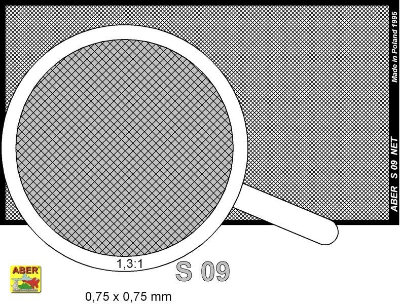 Aber S-09 Net 0.75 x 0.75 mm – obrázek 2