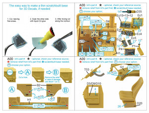 Quinta Studio QD35043 HUMVEE Family 3D-Printed &amp;amp; colored Interior on decal paper (Bronco) 1/35 – Bild 2