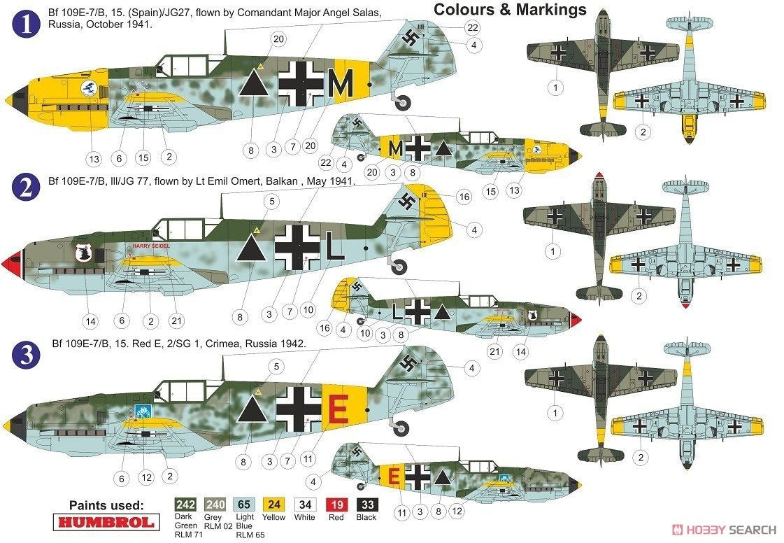 AZ Model AZ7659 Messerschmitt Bf.109E-7 1/72 – immagine 2