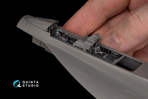Quinta Studio QD48243 F/A-18F late / EA-18G 3D-Printed &amp;amp; colored Interior on decal paper ( Meng ) 1/48 – Bild 4