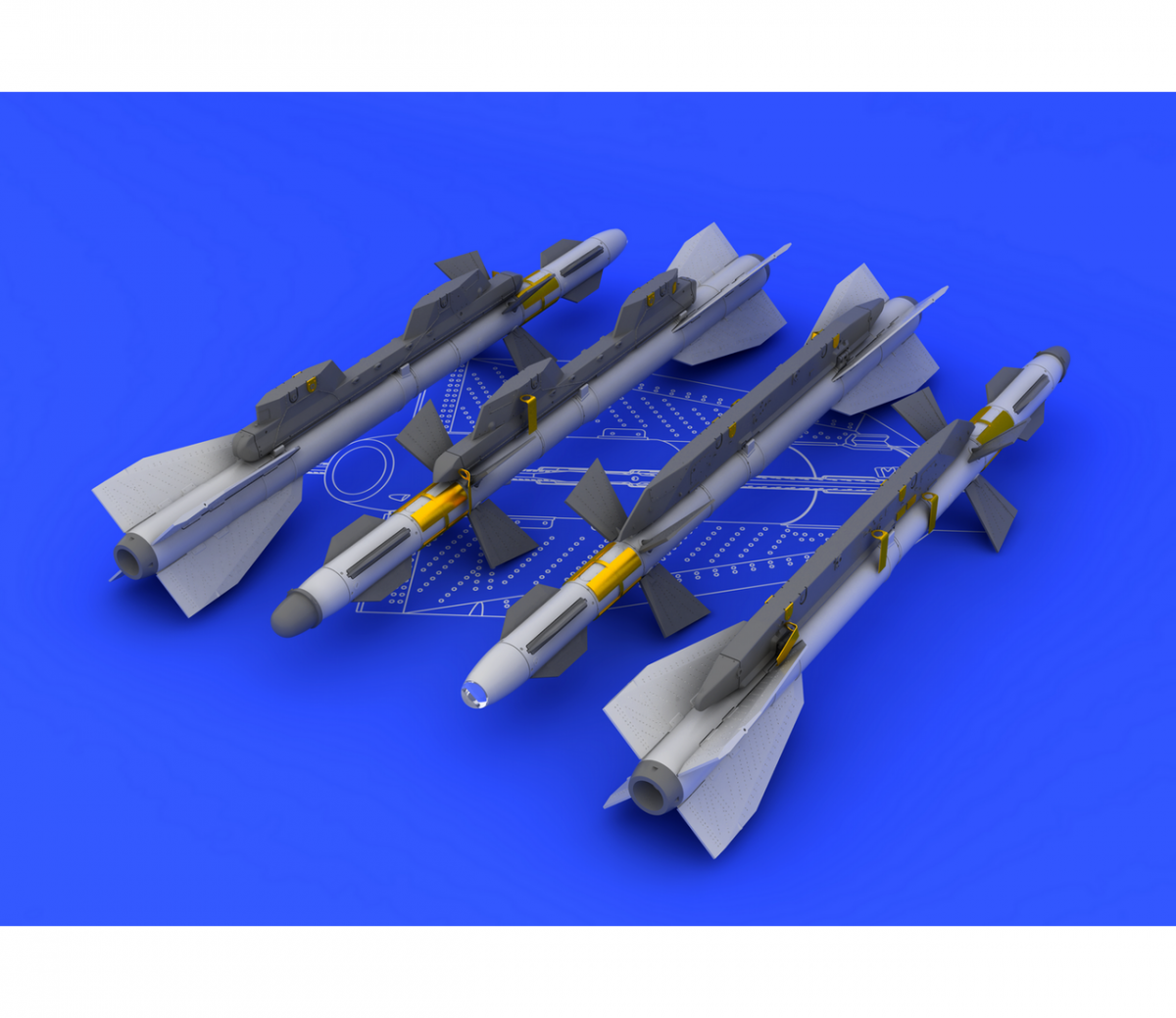 Eduard SIN64813 RUSSIAN MODERN AIRCRAFT MISSILES 1/48 – immagine 6