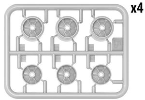 Miniart 35220 M3/M4 ROADWHEELS SET. WELDED TYPE AND PRESSED TYPE 1/35 – image 2