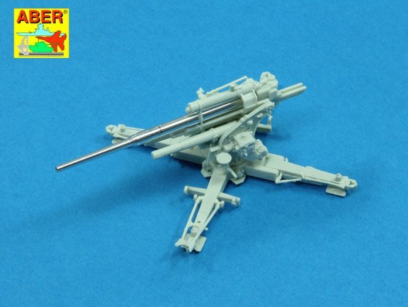 Aber 72L-62 German 88mm L/56 two-piece barrel for Flak 36/37 1/72 – image 8