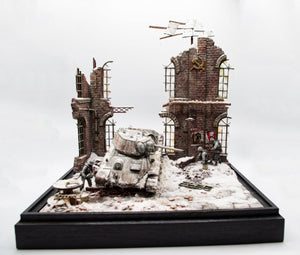 RT-Diorama 35302 Diorama-Base: &amp;quot;Wintergewitter&amp;quot; Operation Winter Storm 1/35 – image 10