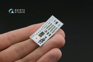 Quinta Studio QD35095 STZ-5 BM-13 3D-Printed &amp;amp; colored Interior on decal paper (Zvezda) 1/35 – Bild 12