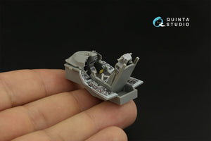 Quinta Studio QD48400 F-16C block 25 3D-Printed &amp;amp; colored Interior on decal paper (Kinetic 2022 tool) 1/48 – image 12