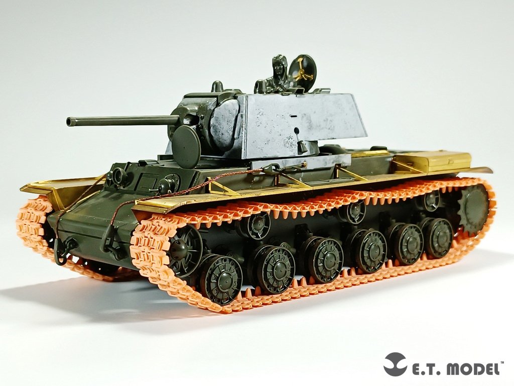 ET Model P35-050 Russian KV-1/2 Heavy Tank 700mm Early version Workable Track ( 3D Printed ) 1/35 – obrázek 4