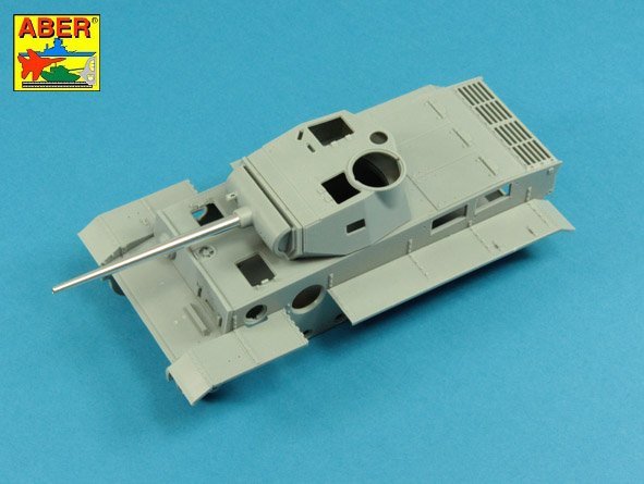 Aber 35L-251 7.5cm Gun Barrel for German Tank Pz.Kpfw. VI Ausf.B (For Revosys Model) 1/35 – image 6