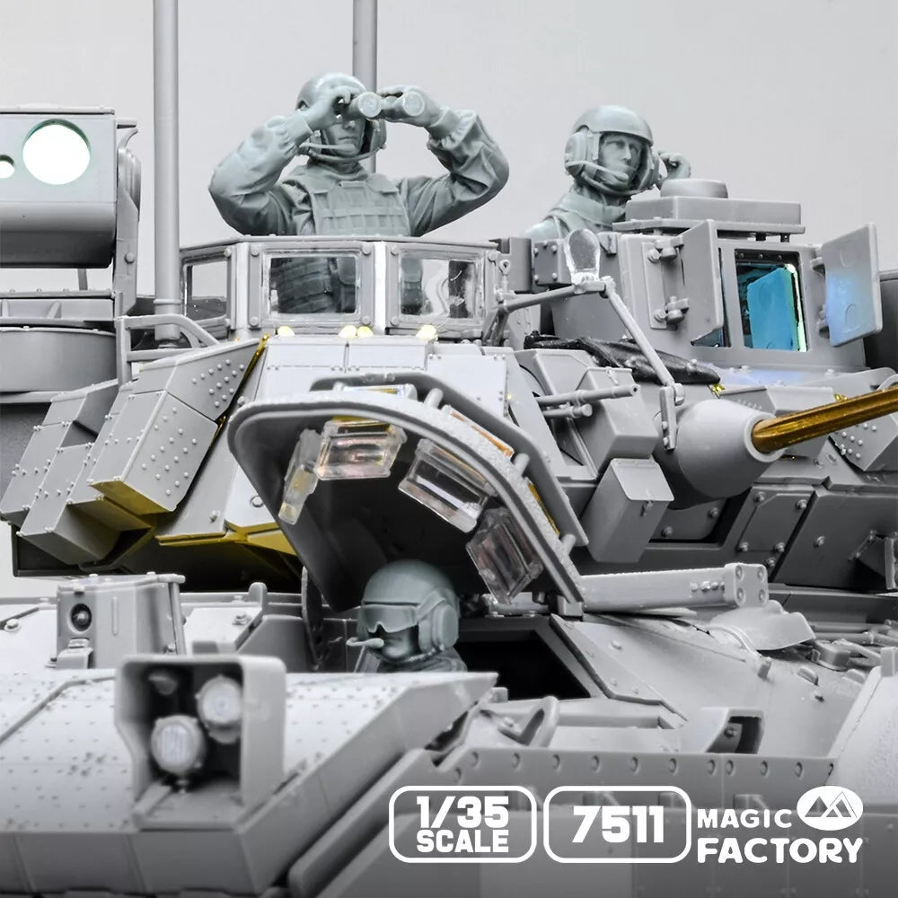 Magic Factory 7511 Modern US Army Combat Vehicle Crew Set (2020s) 1/35 – immagine 3