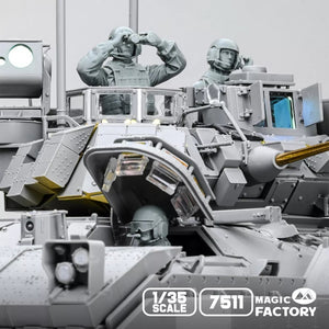 Magic Factory 7511 Modern US Army Combat Vehicle Crew Set (2020s) 1/35 – immagine 3