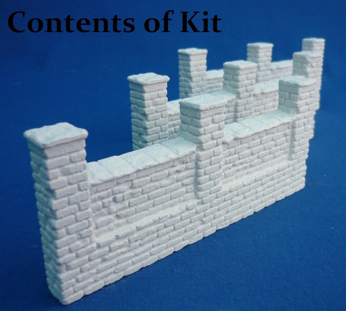 RT-Diorama 35226 Citywall (Brickwall) 3pcs. 1/35 – obrázek 2