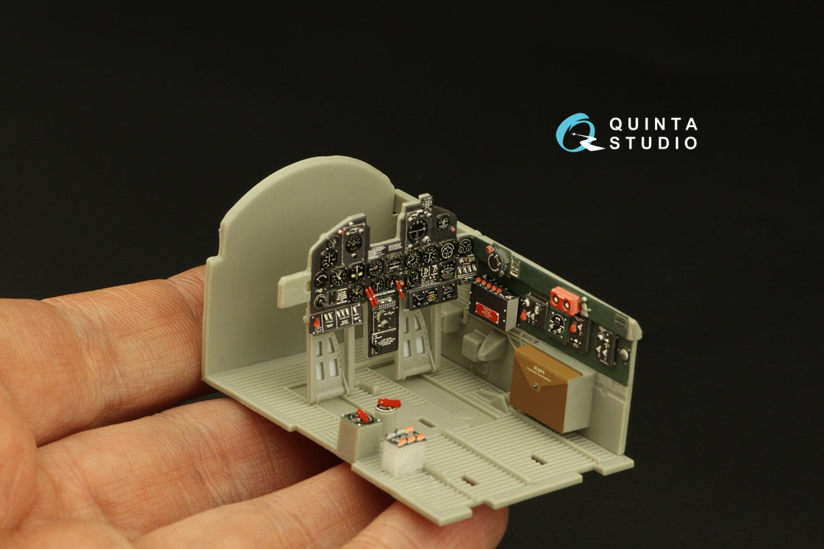 Quinta Studio QD32190 P-47N Thunderbolt 3D-Printed colored Interior on decal paper (Trumpeter) 1/32 – Bild 8