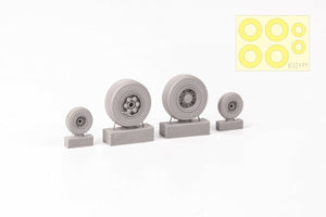 Eduard 632171 Tornado GR.4 wheels ITALERI 1/32 – Bild 4