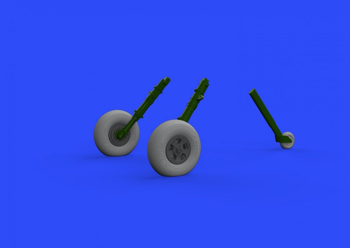 Eduard 632107 Spitfire Mk. IX wheels - 5 spoke REVELL 1/32 – image 2