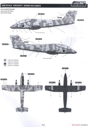 Kinetic K48078 IA 58 Pucará 1/48 – zdjęcie 12