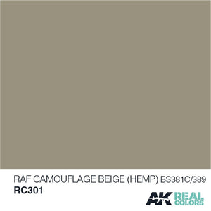AK Interactive RC301 RAF CAMOUFLAGE BEIGE (HEMP) BS 381C/389 – 10ML – Bild 2