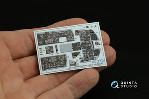 Quinta Studio QDS-32155 F-15C Early/F-15A/F-15J early 3D-Printed &amp;amp; colored Interior on decal paper (Tamiya) (small version) 1/32 – obrázek 10